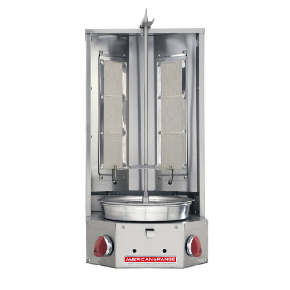 American Range AVB-2E_LP Economy Vertical Broiler Gas (2) Burners