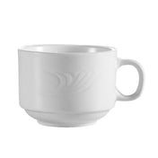 CAC China RSV-1-S Roosevelt Coffee Cup 8 Oz. 3-1/2" Dia. X 2-1/2"H