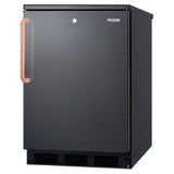 Summit FF7LBLKTBC All-Refrigerator Counter Height Freestanding