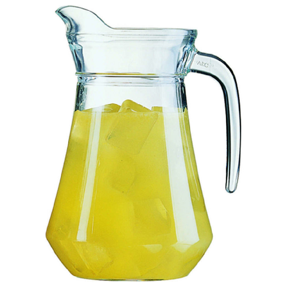 Arc Cardinal E7255 Arcoroc Pitcher Jug 34.0 Oz (L:5.433'' X W:5.433'') ['Soda Lime Glass']