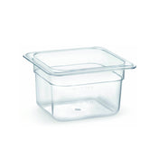 Hubert 85339 - Hubert® Cold Food Pan, 6-15/16"L X 6-3/8"W X 4"D, Sixth-size