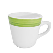 CAC China R-1-G Rainbow Coffee Cup 7-1/2 Oz. 3-1/4" Dia. X 3"H