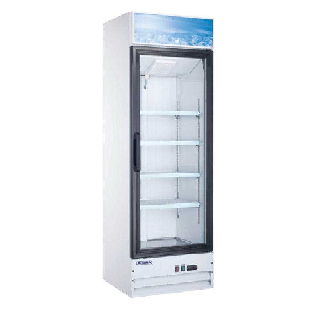 Omcan 59035 (RE-CN-0014E-H) Aurora Display Refrigerator Reach-in One-section