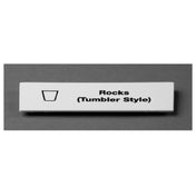 Cambro CECRT6000 Camrack® Extender ID Clip 5"L X 1-9/16"H Snap On