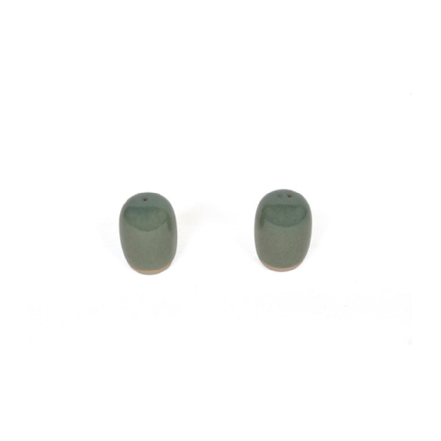 FOH TSP105GRP22 Artefact® Salt & Pepper Shaker Set 2" Dia. X 3"H Round