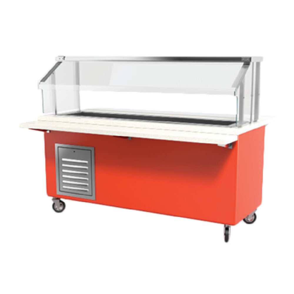 Low Temp Industries 66-CFMX SpecLine Refrigerated Cold Food Counter 66-3/8"W X 30"D X 36"H