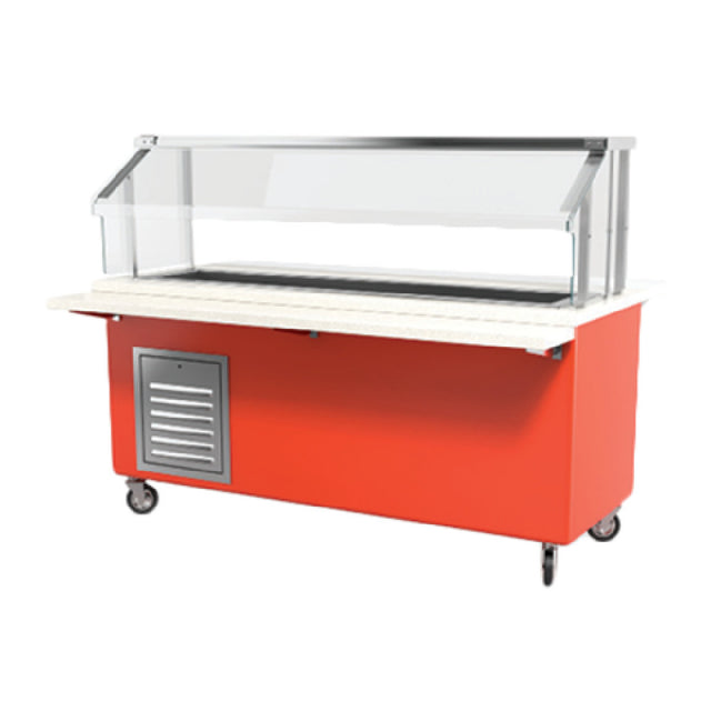 Low Temp Industries 66-CFMX SpecLine Refrigerated Cold Food Counter 66-3/8"W X 30"D X 36"H