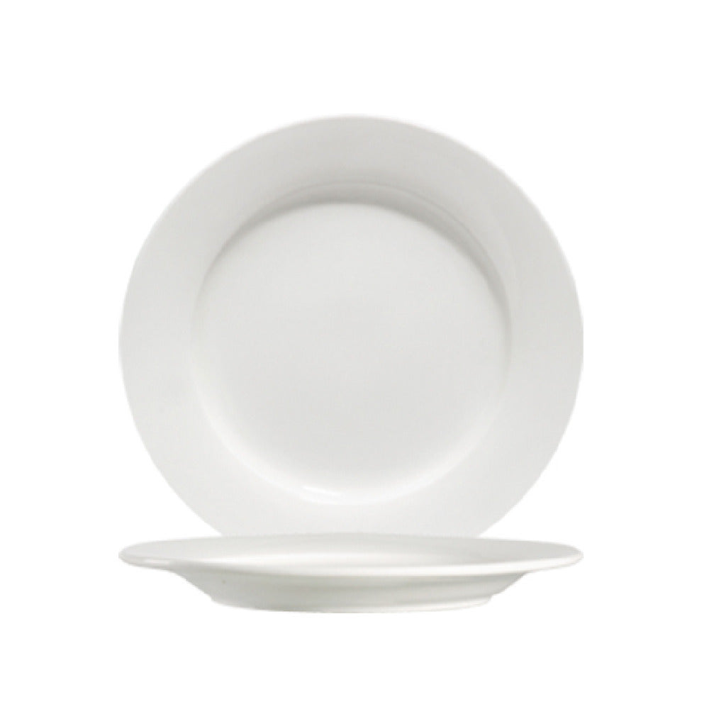 CAC China 101-7 Lincoln Plate 7-1/4" Dia. X 7/8"H Round