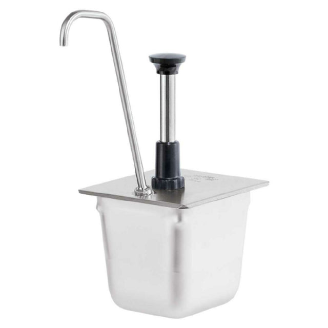 Server Products 83433 CP-1/6 TALL FOOD PAN PUMP Dispenses Thick Condiments And Thicker Craft Sauces From A 1/6-size