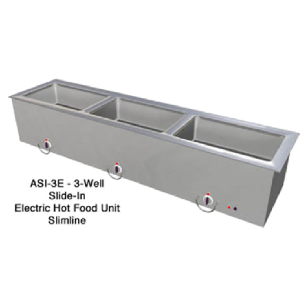 Duke ASI-3ESL_208/60/1 Slimline Hot Food Unit Slide-in Electric