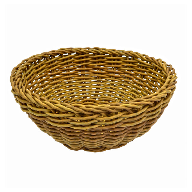 BauscherHepp W251 Wicker Basket 7" Dia. X 3-3/4"H Round