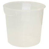Rubbermaid FG572724CLR Storage Container 18 Quart 13-1/8" Dia. X 11-7/8"H