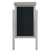 Aarco PLD4226LDPP-2 Message Center 26"W X 42"H Freestanding