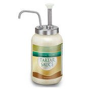 Server Products 83110 CP-G GALLON JAR PUMP Dispenses Thick Ambient Condiments Or Thicker Craft Sauces From A Gallon Jar With 120 Mm (4-13/16") Diameter Over Threads