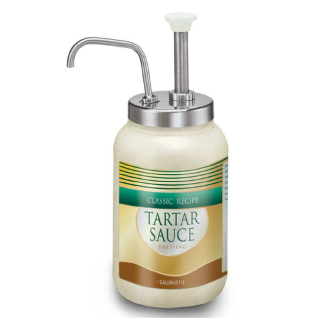 Server Products 83110 CP-G GALLON JAR PUMP Dispenses Thick Ambient Condiments Or Thicker Craft Sauces From A Gallon Jar With 120 Mm (4-13/16") Diameter Over Threads