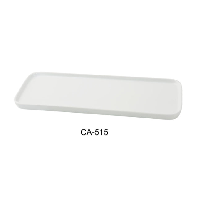 Yanco CA-515 Cambria Plate 5-1/2"W X 15-7/8"D X 1"H Rectangular