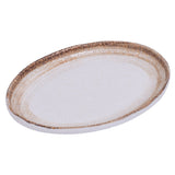 Yanco RO-2308 Rockeye-2 Platter 8"L X 5-1/2”W X 3/4"H Oval