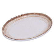 Yanco RO-2308 Rockeye-2 Platter 8"L X 5-1/2”W X 3/4"H Oval