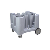 CAC China BTDC-6 Dish Caddy 35-1/2"L X 35-1/4"W X 30"H Rounded Corner Design