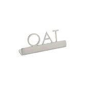 American Metalcraft SSO3 Sign Oat 1-1/4"H