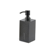 FOH RSP032BKR12 10oz Morocco Pump Onyx With Matte Black Top Includes One RSP004BKR12-BTM 10oz Morocco Soap Pump Base Onyx