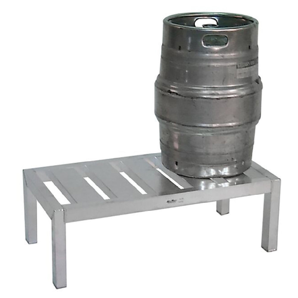 SPG 4H2244 - Kelmax Keg Dunnage Rack, (3) Keg Capacity, 48"W X 24"D X 12"H