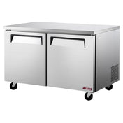 Turbo Air EUF-60-N-V E-line Undercounter Freezer Two Section 60-1/4"W X 30"D X 30"H