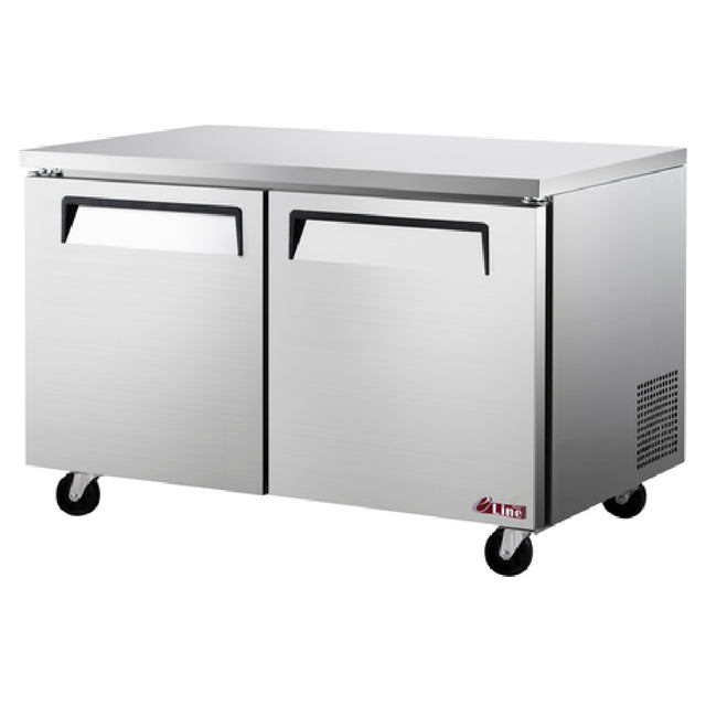 Turbo Air EUF-60-N-V E-line Undercounter Freezer Two Section 60-1/4"W X 30"D X 30"H