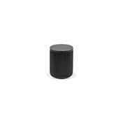 FOH RJR033BKR12 Storage Jar Round Onyx Resin