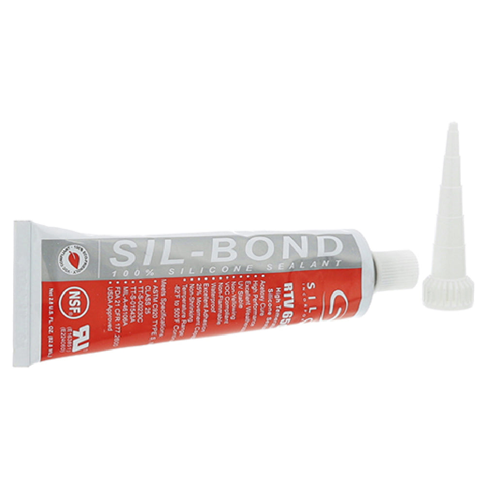 Nemco 350716 Silicone Sealant F/g Red 500f 2.8oz