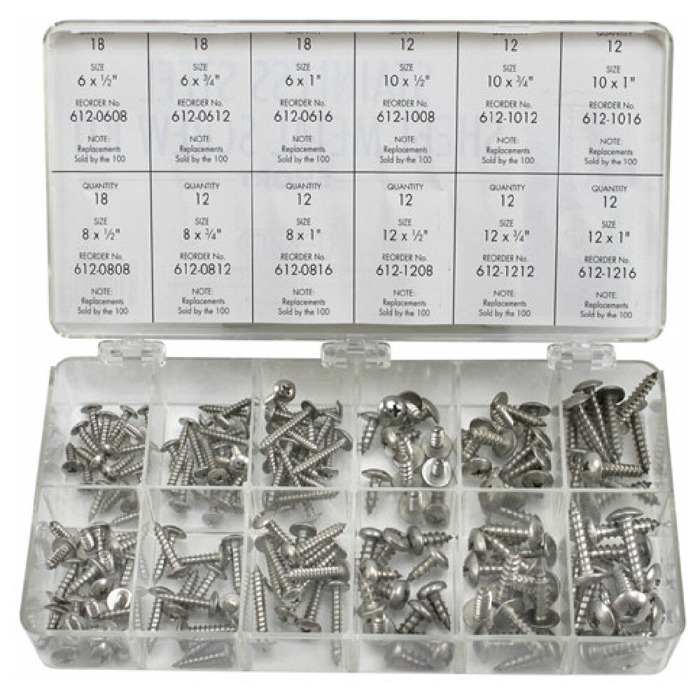 Private Label 851357 Kit Sheet Metal Screw Short