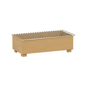 Cal Mil 23432-122 Renew Alternative Chafer 10"W X 20"D X 6"H Upcylced Rice Hulls Construction