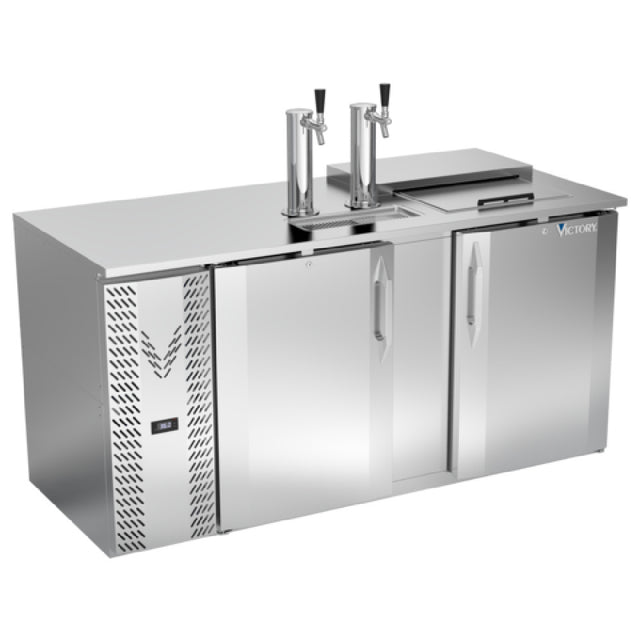 Victory VDD68HC-C-S - Direct Draw Dispenser, Club Top, 68"W X 30-1/8"D X 49-5/16"H
