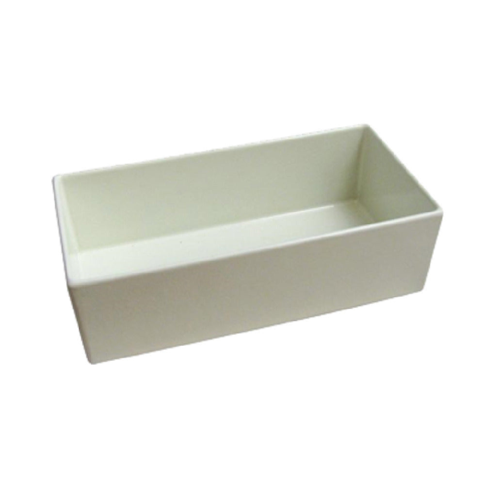 Bon Chef 9514PWHT Bowl 1 Qt. 24 Oz. 9-3/4" X 4-3/4" X 3"