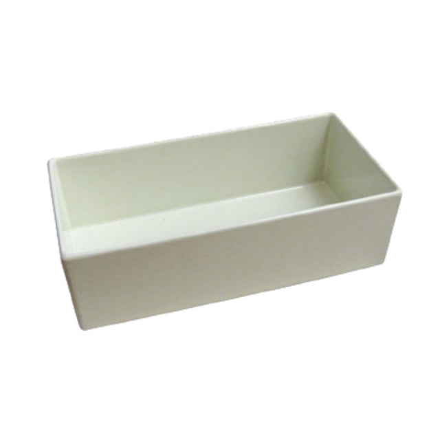 Bon Chef 9514PWHT Bowl 1 Qt. 24 Oz. 9-3/4" X 4-3/4" X 3"