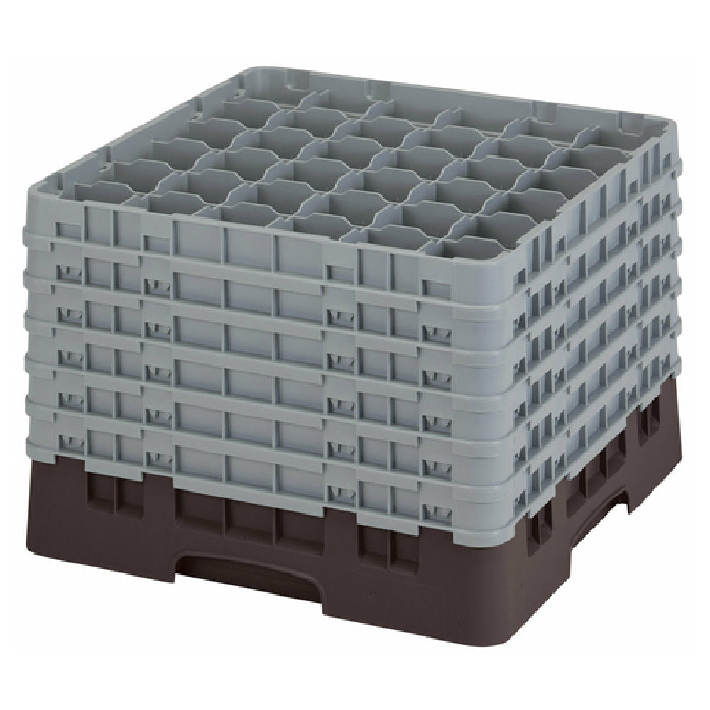Cambro 36S1214167 Camrack® Glass Rack With (6) Soft Gray Extenders Full Size