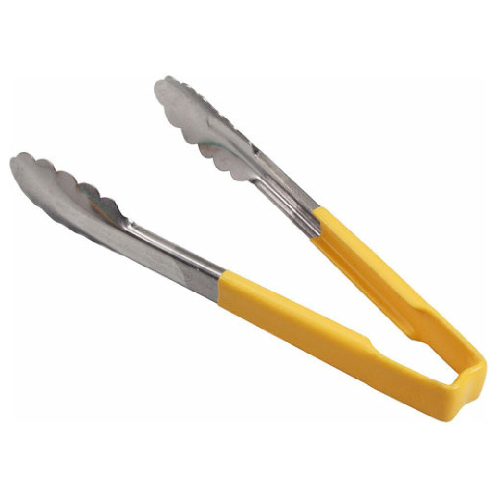 Vollrath/Idea-Medalie 4780950 Tong Yel/ss 9.5 In Scallop Grip