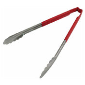 Edlund EDL31211 Tong Red/ss 12 In Scallop Grip