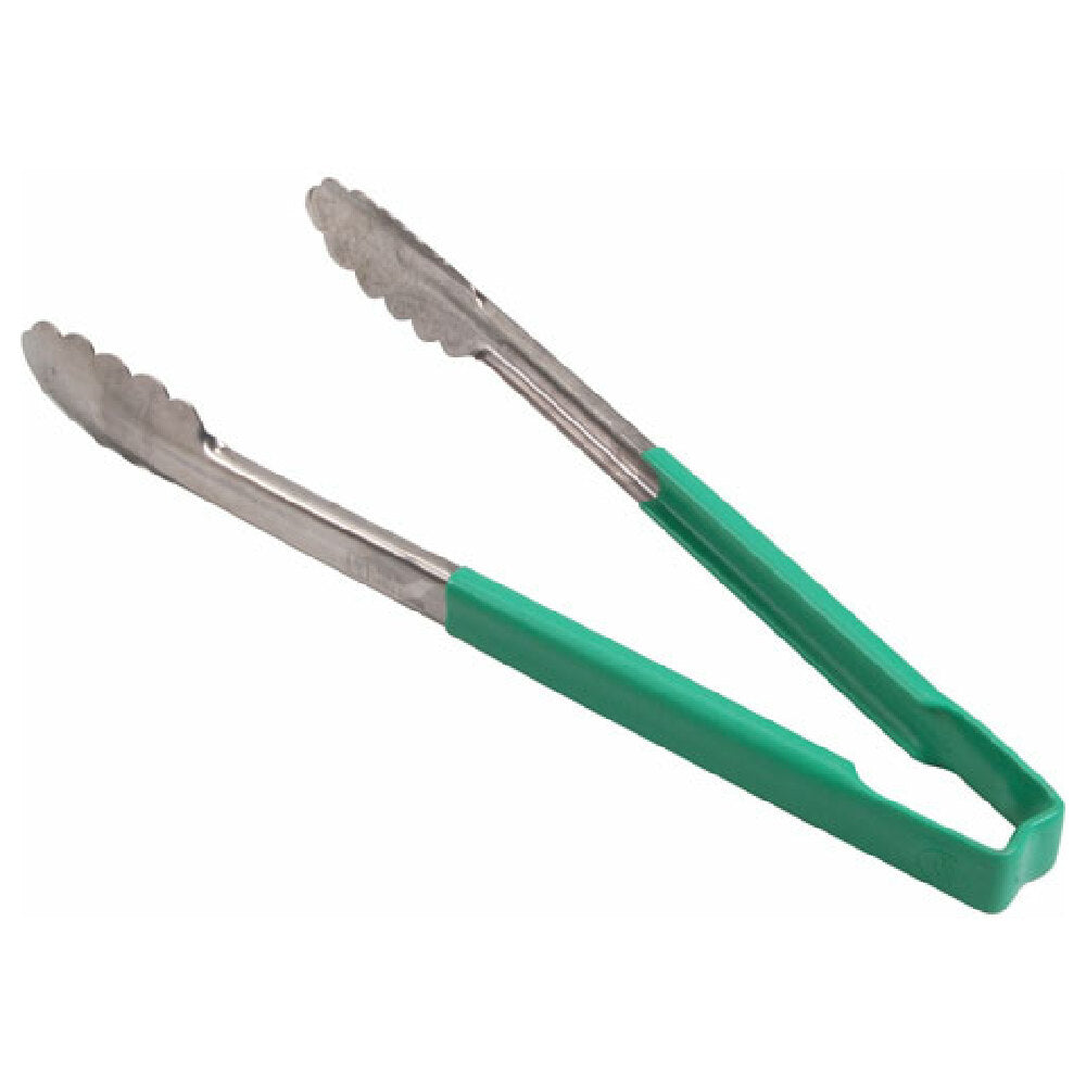 Vollrath/Idea-Medalie VOL4781270 Tong Green/ss 12 In Scallop Grip