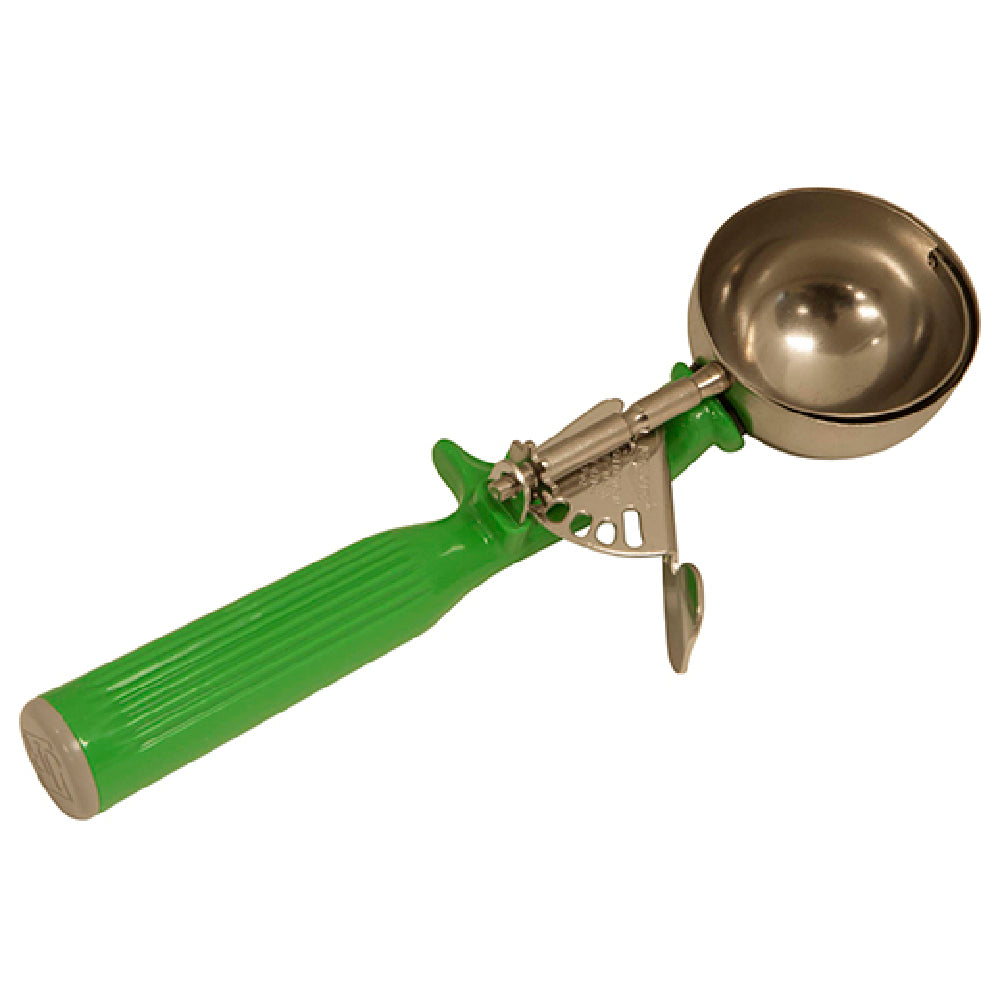 Vollrath/Idea-Medalie 47142 Disher #12 Green Hndl 2 2/3 Oz Hd