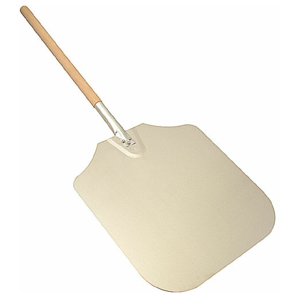 AllPoints 85542 39.5in L Alum Pizza Peel 16x18in Blade 21.5in Han