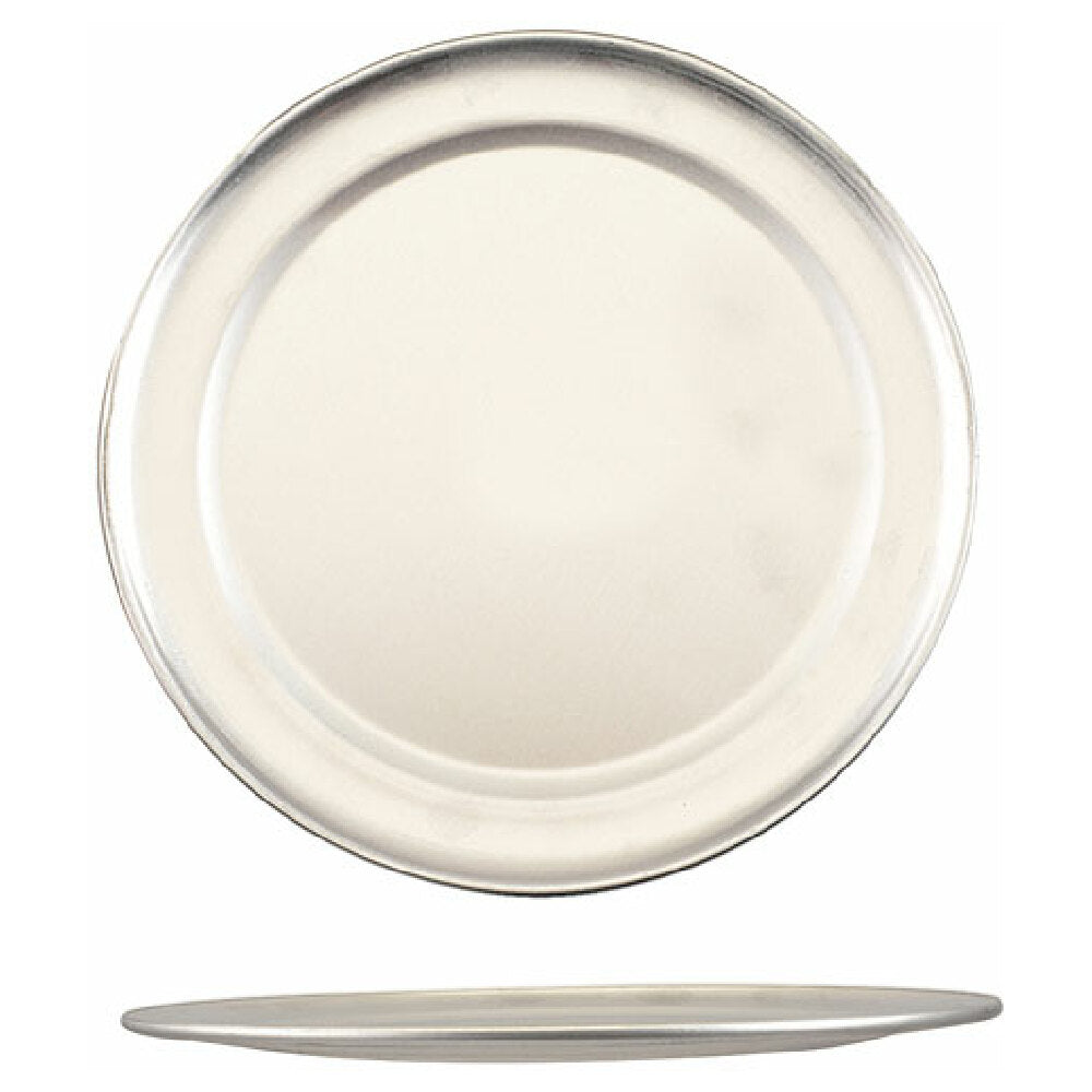 AllPoints 185570 8in Alum Pizza Pan Tp Series 18 Ga Stnd Wt
