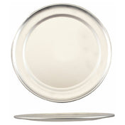 AllPoints 185570 8in Alum Pizza Pan Tp Series 18 Ga Stnd Wt