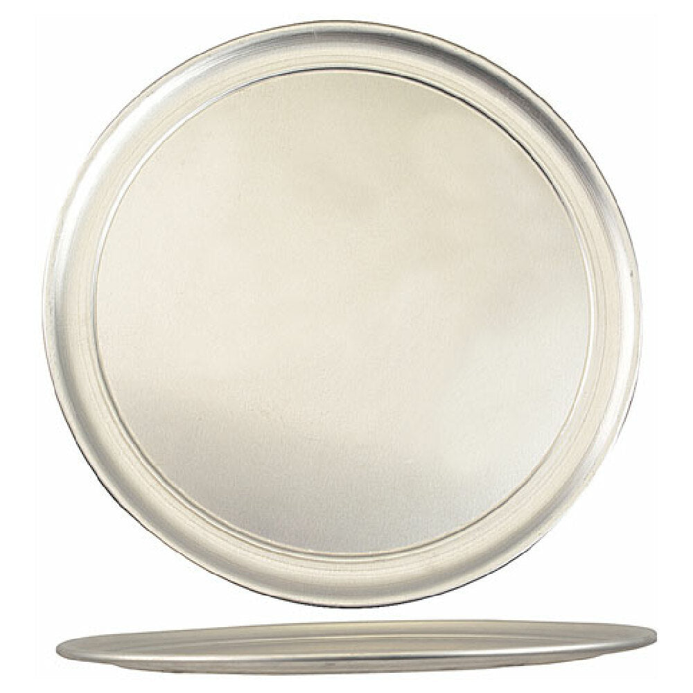 AllPoints 185573 14in Alum Pizza Pan Tp Series 18 Ga Stnd Wt