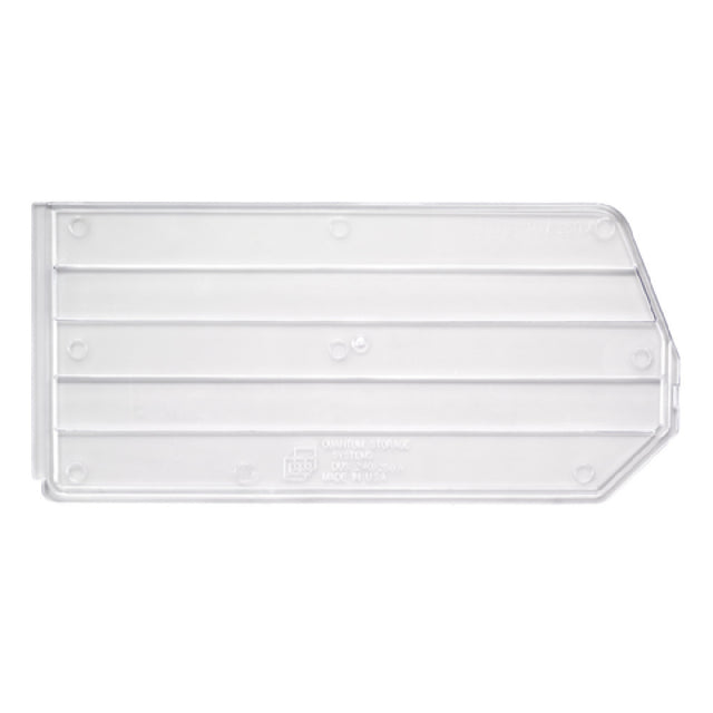 Quantum DUS240/250CL Bin Divider Clear For Bins QUS240 And QUS250 (pack Of 6)