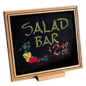 Hubert 66222 - Chalkboard, 12" X 10"H, Rectangular