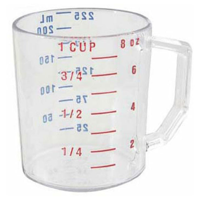 Cambro 25MCCW-135 Cup Measuring(1 Cup Dry Clear)