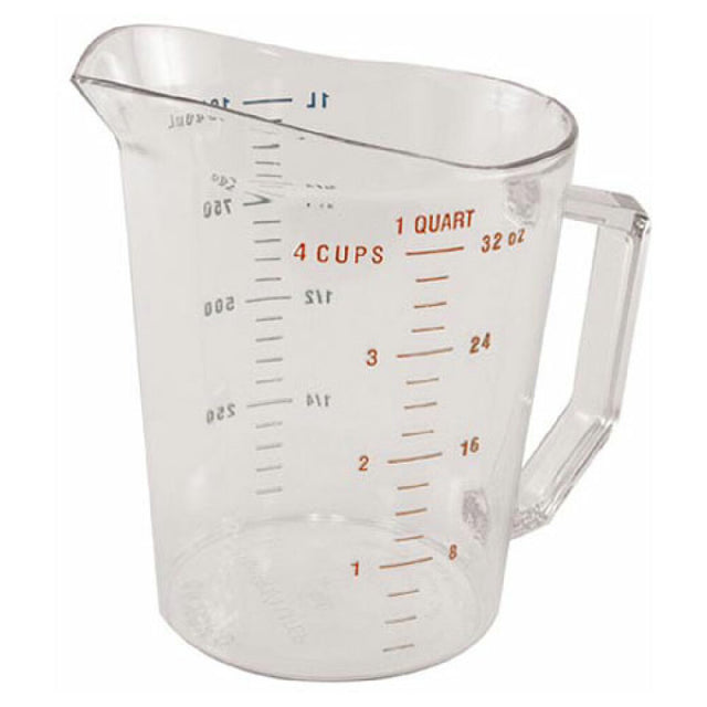 Cambro 100MCCW-135 1 Qt Measuring Cup 135 Clear