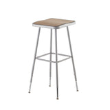National Public Seating 6330H NPS® Heavy Duty Steel Stool 32"-39" Height Adjustable
