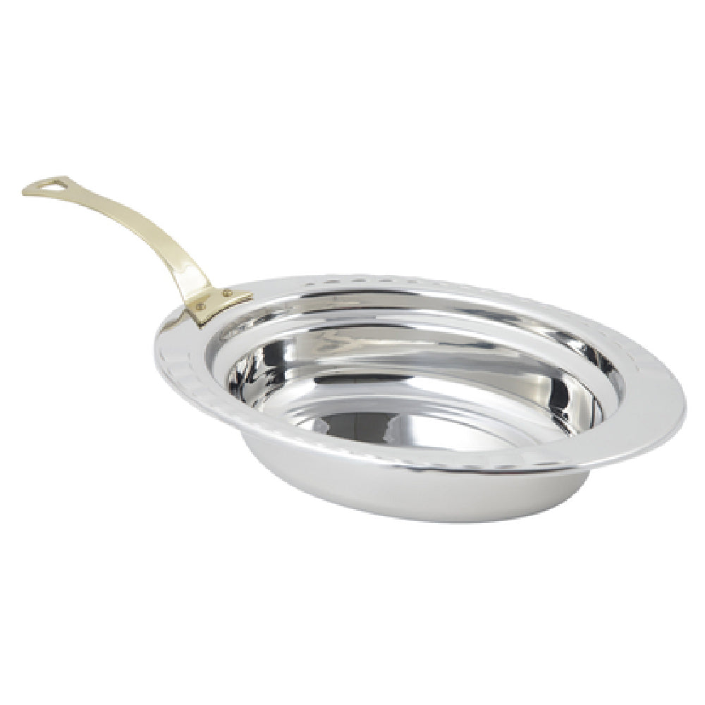 Bon Chef 5604HL Food Pan Full Oval 2 Qt. (64 Oz.) Capacity